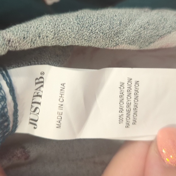 JustFab dress floral print - Picture 5 of 5